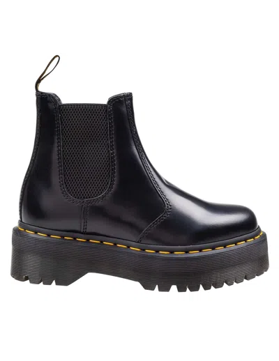 Dr. Martens 2976 Beatle Quad Boots In Black