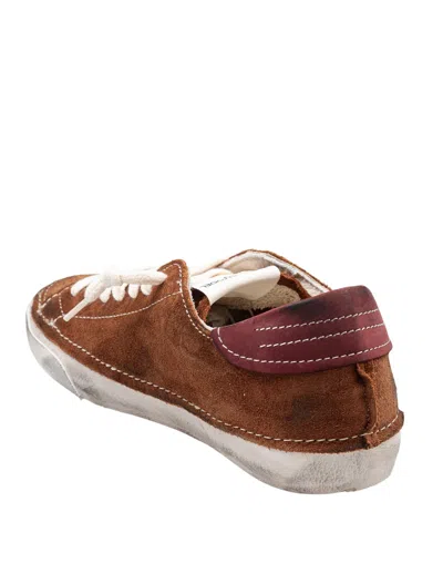 Philippe Model Prsx Suede Sneakers In Cognac In Brown
