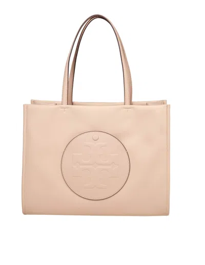 Tory Burch Ella Small Nylon Tote Bag In Rose Silk In Neutral