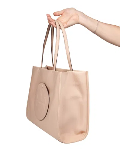 Tory Burch Ella Small Nylon Tote Bag In Rose Silk In Neutral