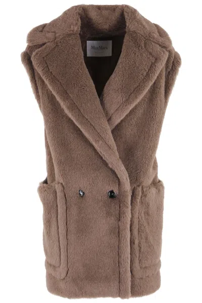 Max Mara Woman Brown Coats In Brown