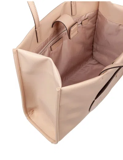 Tory Burch Ella Small Nylon Tote Bag In Rose Silk In Neutral