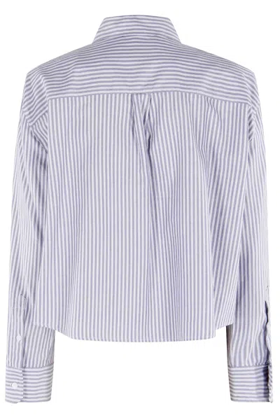 Weekend Max Mara Nuoro Button-up Shirt In Blue