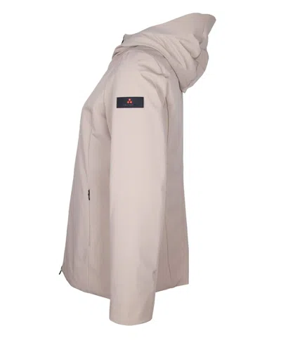 Peuterey Farquar Jacket In Bi-stretch Nylon In Animal Print