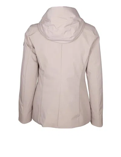 Peuterey Farquar Jacket In Bi-stretch Nylon In Animal Print