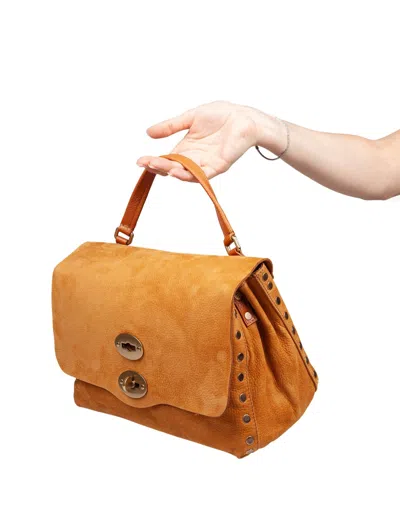 Zanellato Postina S Jones In Nabuk Brown Brandy Color