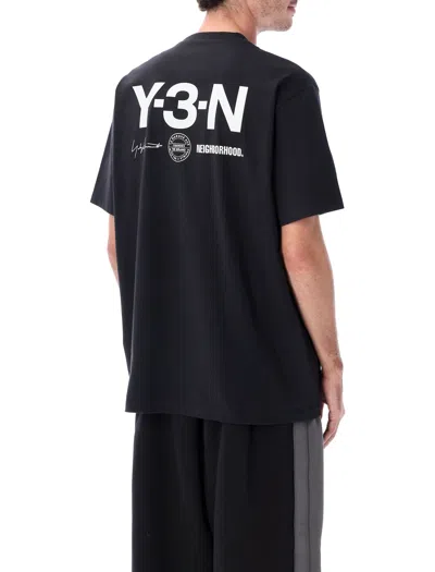 Y-3 Nbhd Oversized Scorpion Graphic T-shirt In Black