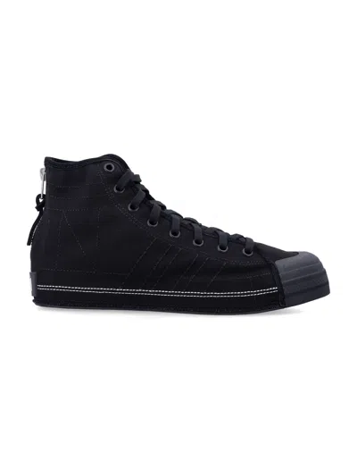 Y-3 Nizza Hi Sneakers By Neighborhood In Black