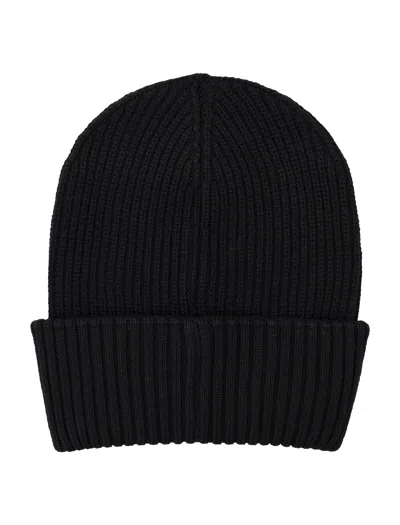 Moncler Genius Moncler Edward Enninful Black Beanie In Black