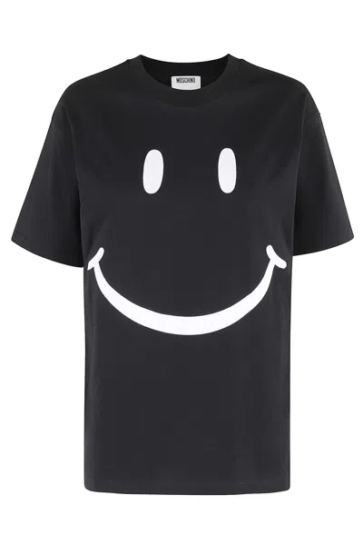 Moschino Couture Black T-shirt In Black