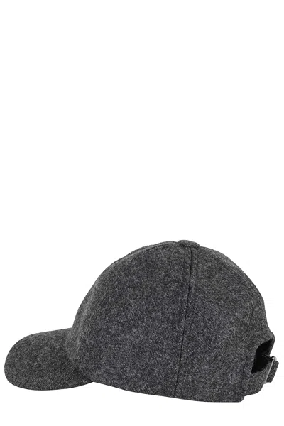 Isabel Marant Tomas Wool Felted Baseball Cap In Gray