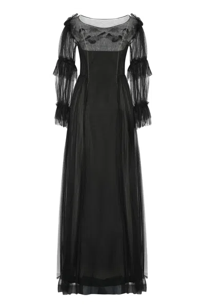 Alberta Ferretti Il Testo Abito In Tulle Tradotto Dallitaliano (it) Allinglese (en) È: I Wear Tulle. In Black