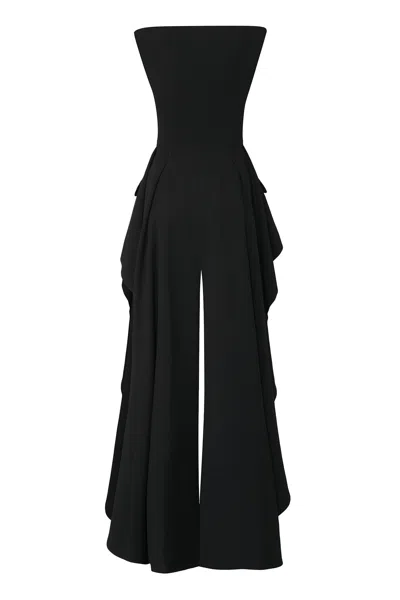 Alberta Ferretti Three-button Single-breasted Gilet In Black