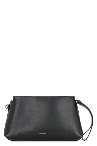 Givenchy Day Leather Clutch In Black