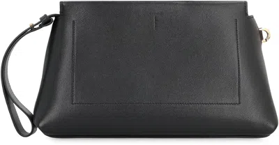 Givenchy Day Leather Clutch In Black