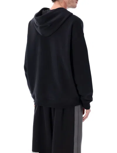 Y-3 X Nbhd Graphic Hoodie Black In Black