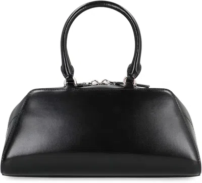 Givenchy Antigona East-west Small Leather Top Handle Bag In Black