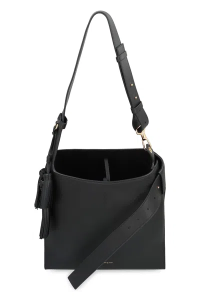 Givenchy Medium Belted Hobo Bag In Leather In Black