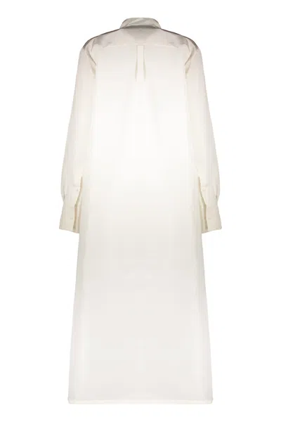 Valentino Long Elegant White Dress For Special Occasions In Neutral