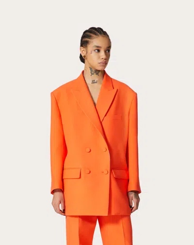 Valentino Long-sleeved Suit Coat In Multi