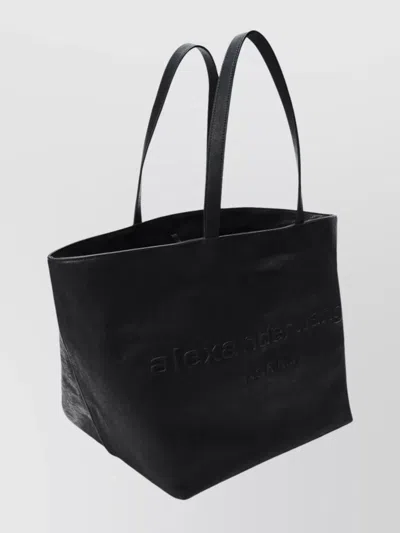 Alexander Wang Tote Bag With Punch Logo Embossed Design