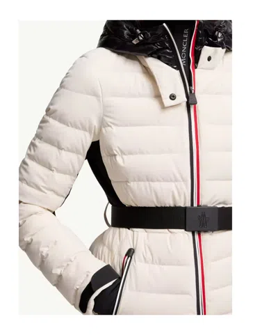 Moncler Bruche Hooded Down Ski Jacket In Animal Print