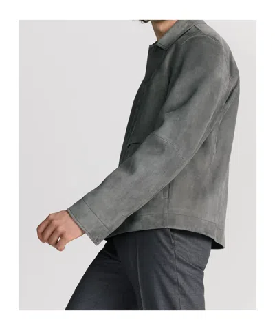 Dior Homme Blouson Collared Button-up Jacket In Animal Print