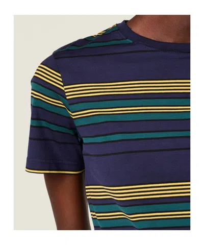 Miu Miu Striped Jersey T-shirt In Multi