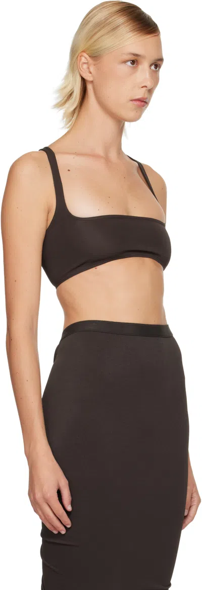 Rick Owens Brown Concordians Unhorny Tank Top In Multi