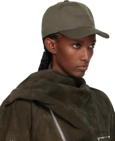 Rick Owens Khaki Concordians Owenscorp Embroidered Cap