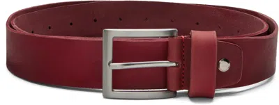 Edward Cuming Red Adam Signature Edition Stress Belt In Red