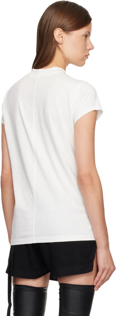 Rick Owens Drkshdw Off-white Concordians Small Level T-shirt In Multi