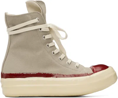 Rick Owens Drkshdw Taupe Concordians Sneaks Sneakers In Brown