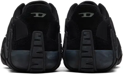 Diesel Griffe Lace-up Sneakers In Black
