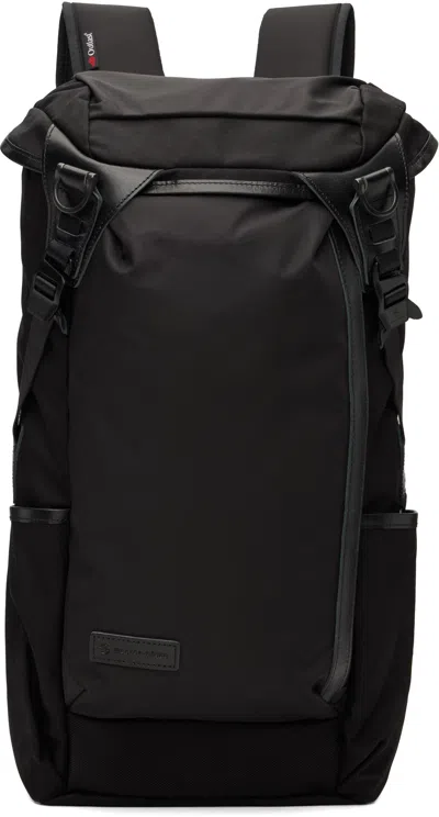 Master-piece Black Potential M Backpack In Black