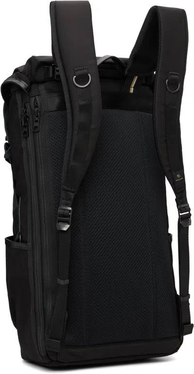 Master-piece Black Potential M Backpack In Black