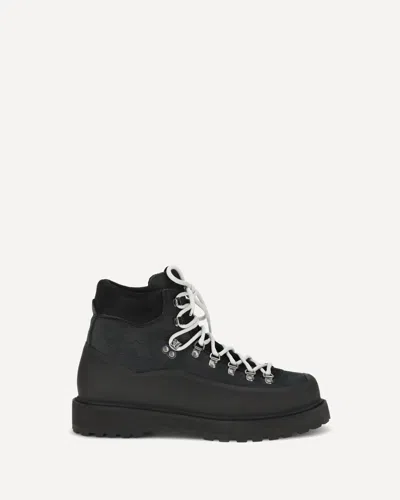 Diemme Roccia Vet Gomma Leather Boots In Black