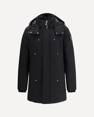 Moose Knuckles "original Shearling" Parka In Black