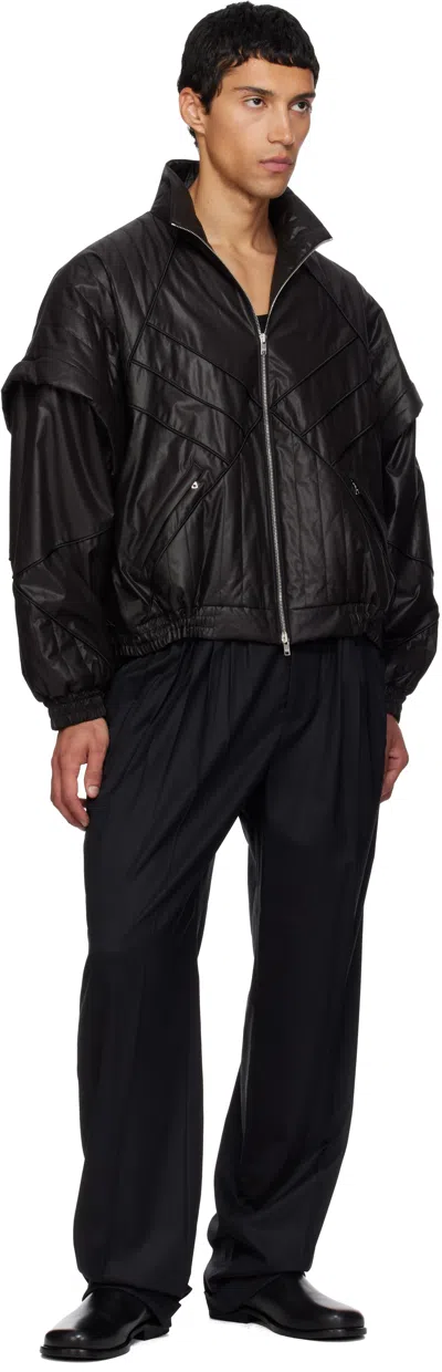 Peter Do Black Flynn Jacket In Black