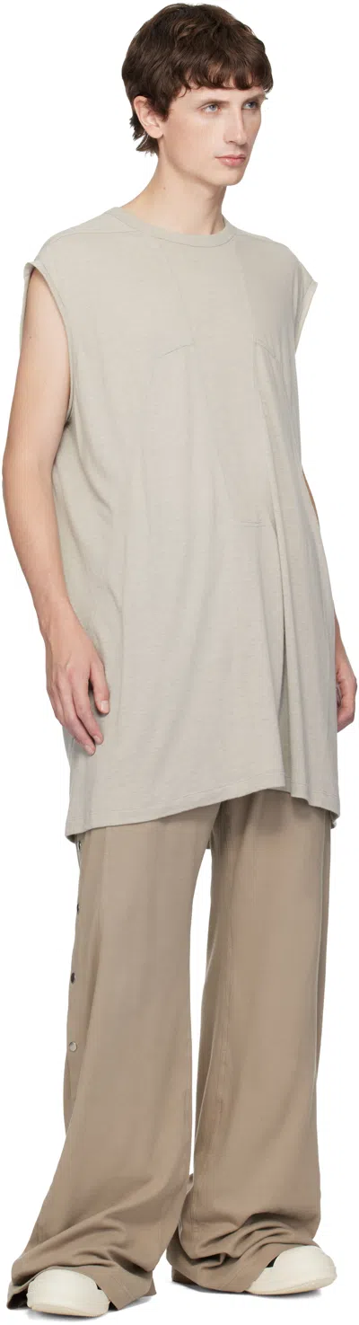 Rick Owens Drkshdw Taupe Concordians Pusher Sweatpants