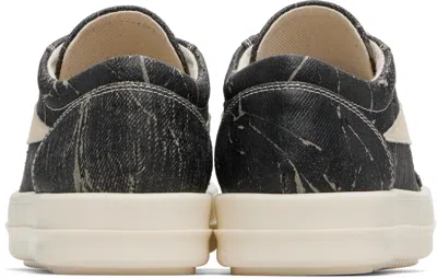 Rick Owens Drkshdw Black Concordians Vintage Sneaks Sneakers In Multi