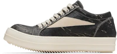 Rick Owens Drkshdw Black Concordians Vintage Sneaks Sneakers In Multi