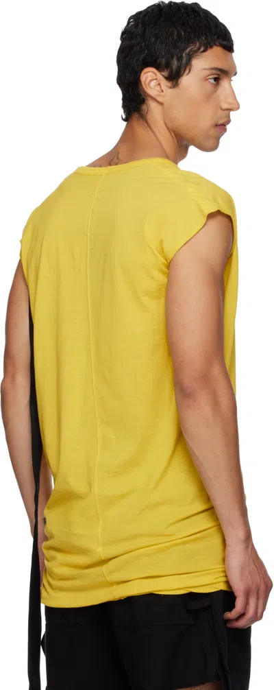 Rick Owens Drkshdw Concordians Dylan T-shirt In Yellow