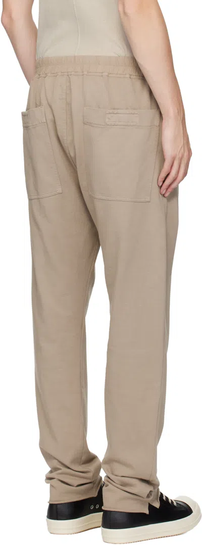 Rick Owens Drkshdw Concordians Berlin Drawstring Sweatpants In Neutral