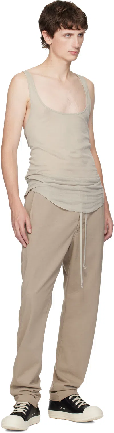 Rick Owens Drkshdw Concordians Berlin Drawstring Sweatpants In Neutral