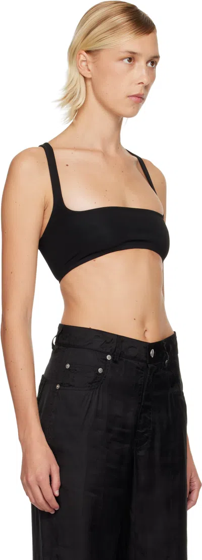 Rick Owens Black Concordians Unhorny Tank Top In Black