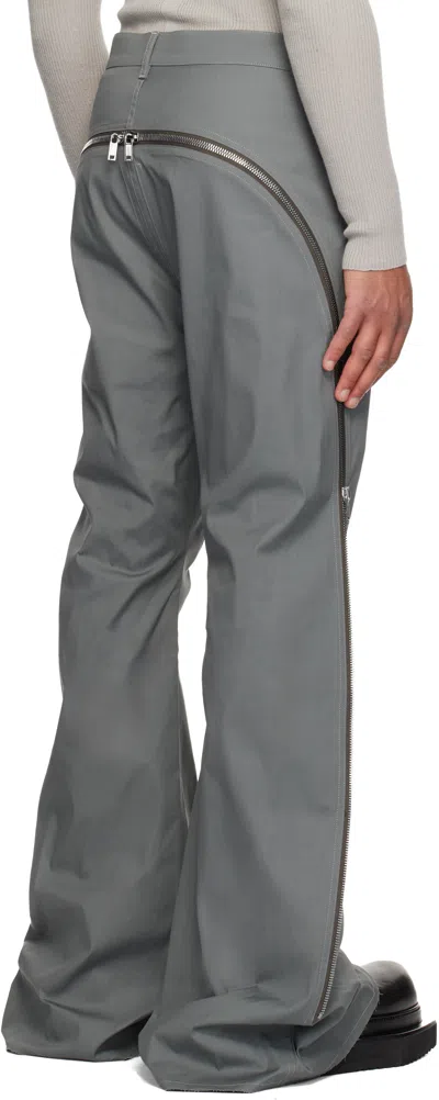 Rick Owens Gray Concordians Bolan Banana Trousers In Gray