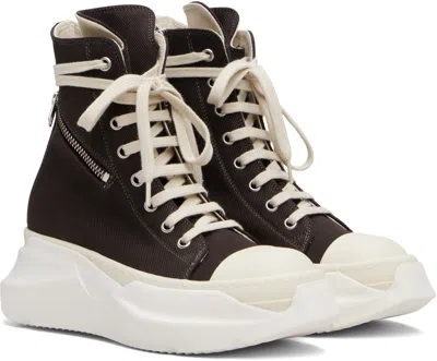 Rick Owens Drkshdw Gray Concordians Cargo Abstract Sneaks Sneakers In Multi