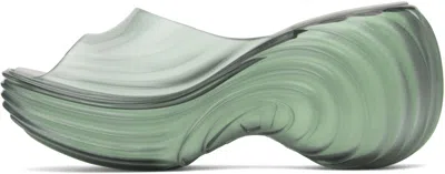 Diesel Transparent Melissa Edition Quantum Platform Heeled Sandals In Multi