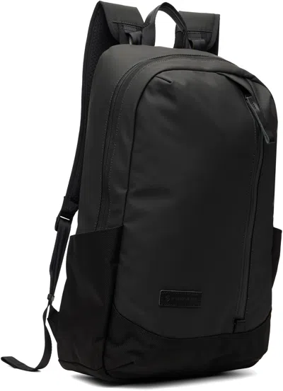 Master-piece Black Slick Backpack In Black